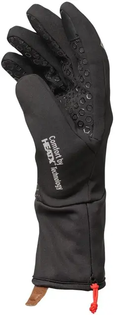 HeatX Heated Nordic Gloves Black XS Lett og allsidig varmehanske 