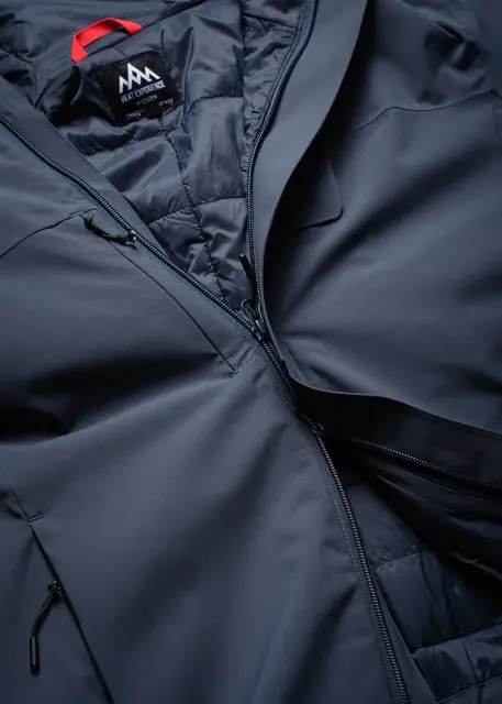 HeatX Heated Oslo Coat Mens Navy S Allsidig jakke med elektrisk varme 