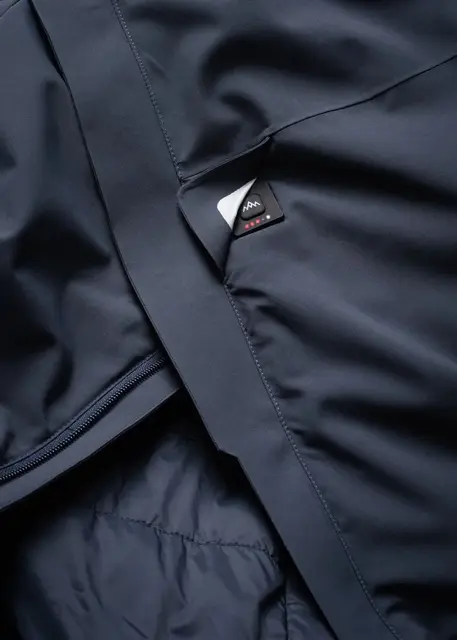 HeatX Heated Oslo Coat Mens Navy S Allsidig jakke med elektrisk varme 