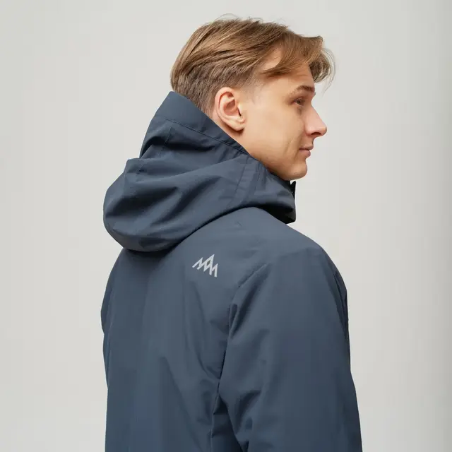 HeatX Heated Oslo Coat Mens Navy S Allsidig jakke med elektrisk varme 