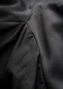 Heat Experience Heated Knee Pants S Slitstark Svart värmebyxa med dragkedjor 