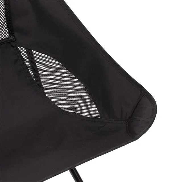 Helinox Sunset Chair All Black Høy og komfortabel stol 