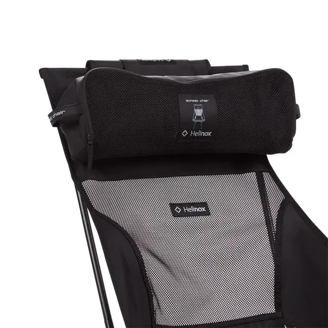 Helinox Sunset Chair All Black Høy og komfortabel stol 