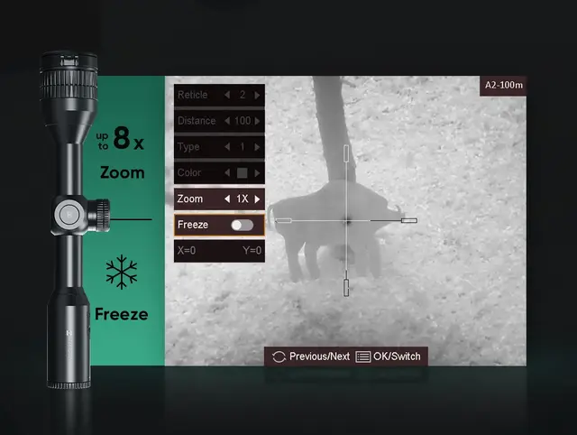 Hikmicro Stellar SH 50 mm Termisk riflekikkert med lydopptak 