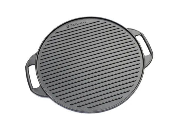 Hällmark Grillplate Støpejern ø 42cm Laga maten ute! 
