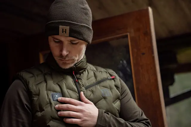 Härkila Clim8 Insulated Waistcoat XS Isolerande värmeväst med el 