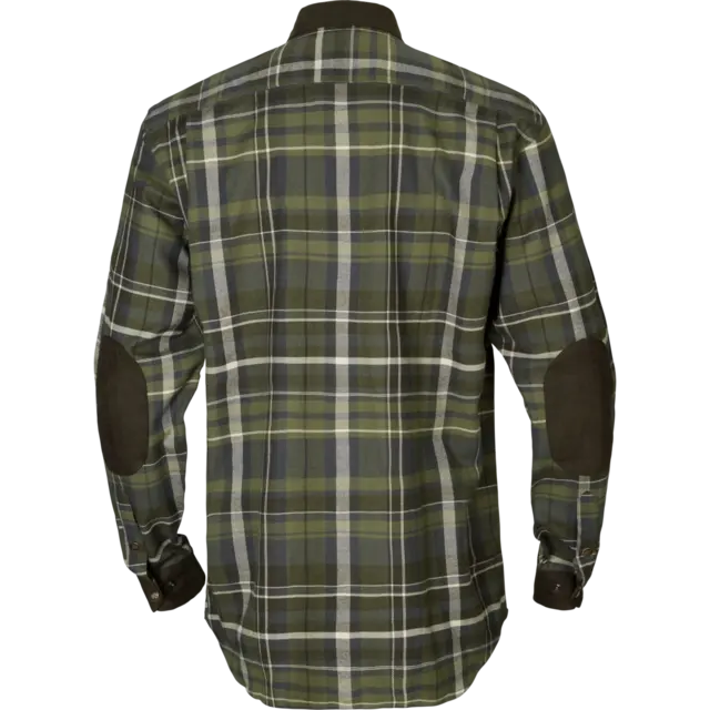 Härkila Pajala Skjorta Olive check M Rutig skjorta i 100% bomull 