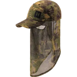 H&#228;rkila Deer Stalker camo cap w/mesh One Size