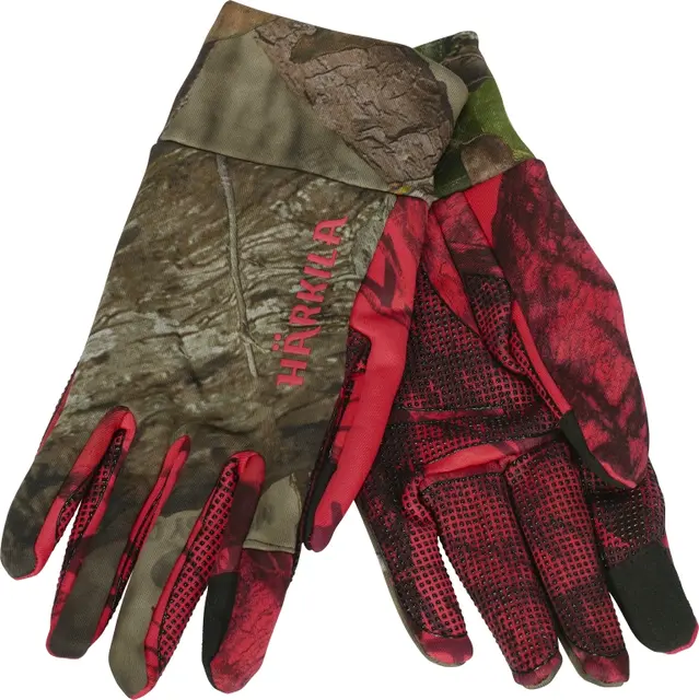 Härkila Moose Hunter 2.0 fleeceglove M MossyOak Break-Up Country/MossyOak Red 