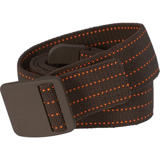 Härkila Wildboar Pro Tech belte M/L Elastisk belte, Brown/Orange Blaze 
