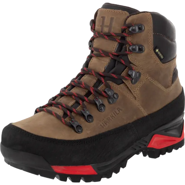 Härkila Saxnäs GTX Women Mid brown 36 Kvalitetskängor i läder 