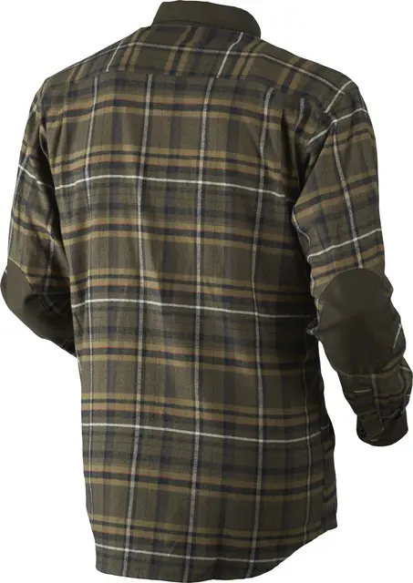 Härkila Pajala Skjorta S Williow green Rutig skjorta i 100% bomull 