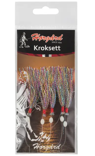 Hørgård Kroksett Glitter Komplett kroksats med fem upphängare 