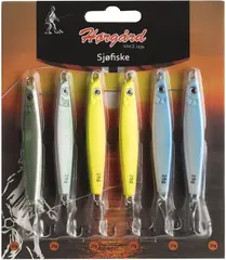 Hørgård Sjöfiske skeddragskit 6-pack 25g Klassiska skeddrag i populära färger