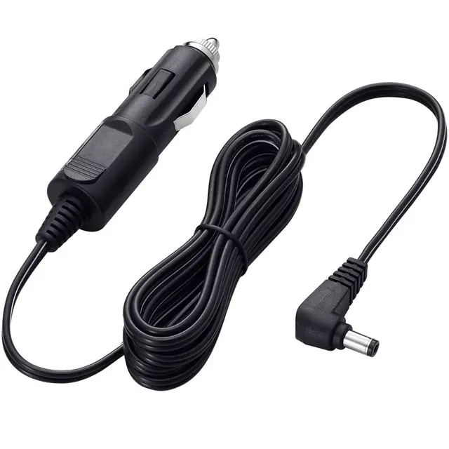Icom CP-23L billader 5,5mm L-formet plugg for lading i bil 
