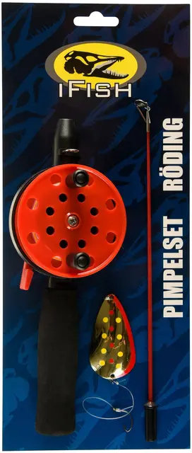 iFish Pimpelset Classic Röding Isfiskesett røye 