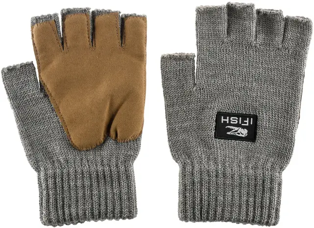 iFish Wolly Comfort S Ullhandske med klippta fingrar 