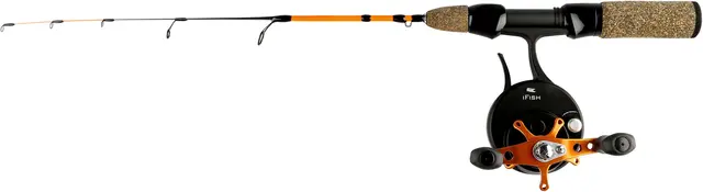 iFish QuickDrop Combo 18SUL Pimpelcombo med isfiskerulle 45cm 