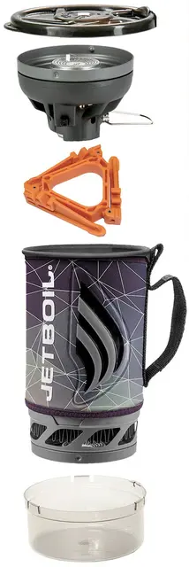 Jetboil Flash Cooking System Fractile 1L Kompakt turkjøkken med rask koketid 