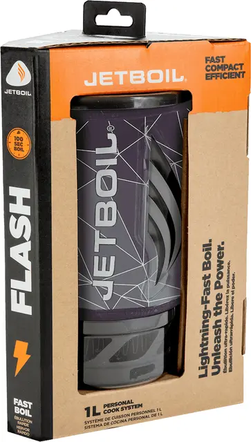 Jetboil Flash Cooking System Fractile 1L Kompakt turkjøkken med rask koketid 