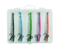 Kinetic Belone Glitter Skeddragskitt 5-pack