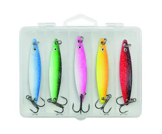 Kinetic Jebo Herring Glitter Skeddragset 5-pack