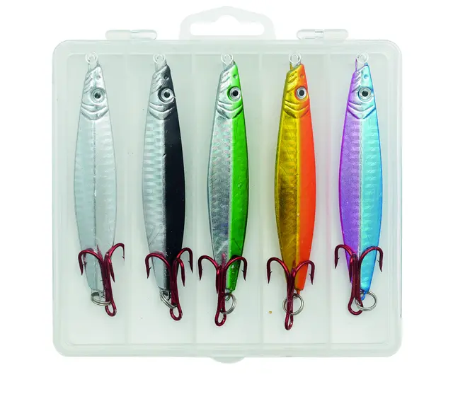 Kinetic Norske Silden 25g Skeddragset 5-pack 