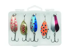 Kinetic Alpine Trout Mix Skeddragskitt 5-pack