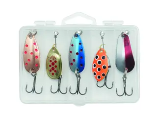 Kinetic Alpine Trout Mix Skeddragskitt 5-pack