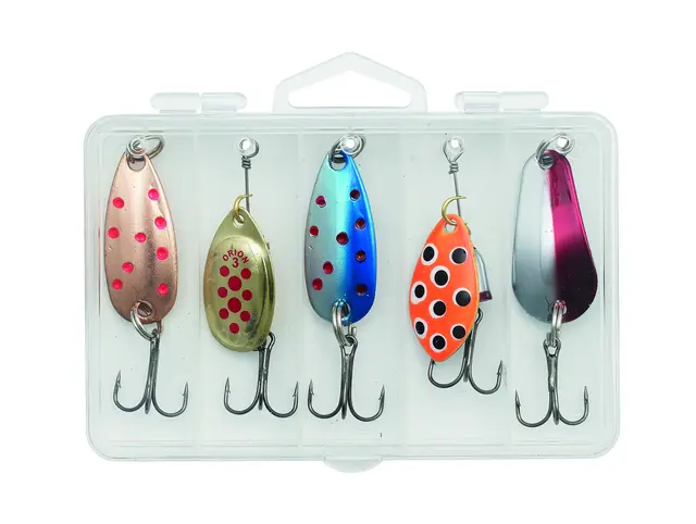 Kinetic Alpine Trout Mix Skeddragskitt 5-pack 