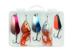 Kinetic Highland Trout Mix Skeddrag och spinner set 5-pack