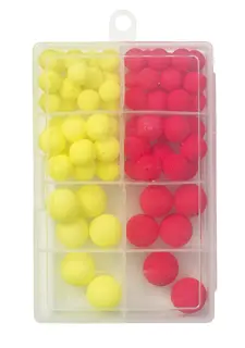 Kinetic Flotation Cod Beads Kit Flytkulor, 72 st