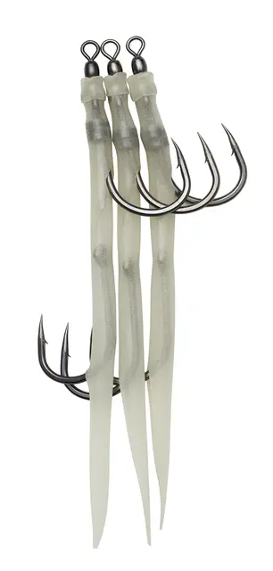 Kinetic Norsk Gummimakk Pro Glow #10/0 Perfekt för havsfiske 