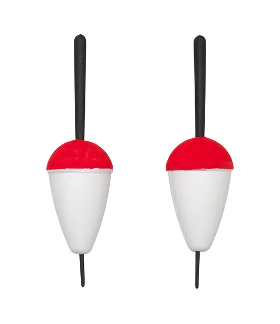 Kinetic Classic Float 30mm Röd vit bullflöte 