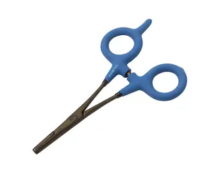 Kinetic CS Forceps 6,5&quot; Straight Nose Blue/Black