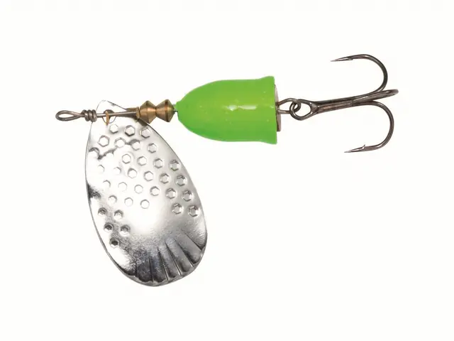 Kinetic Gekko 5g Silver/Green En favorit spinnare 