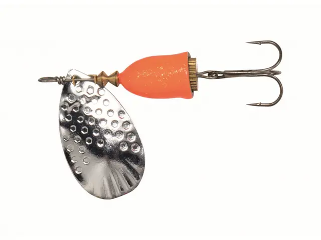 Kinetic Gekko 5g Silver/Orange En favorit spinnare 