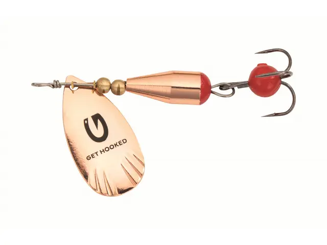 Kinetic Droopy 8g Copper Grym spinnare 