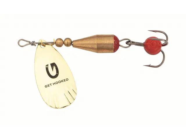 Kinetic Droopy 8g Gold Grym spinnare 