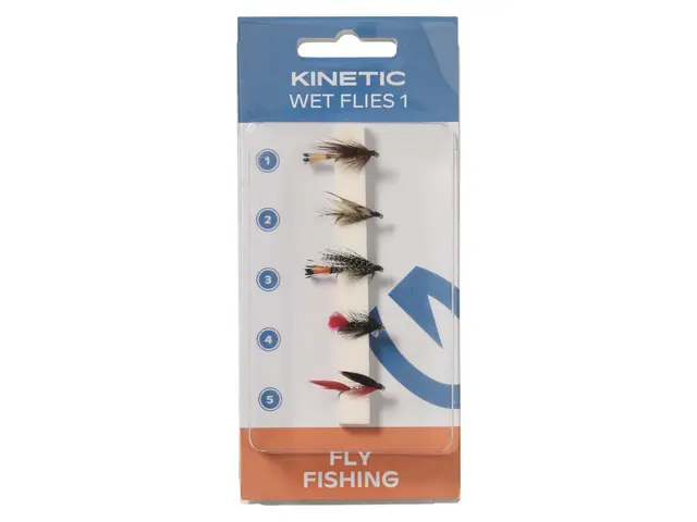 Kinetic Wet Flies 1 5pcs Klassiska öringflugor 