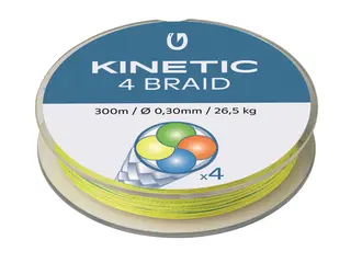 Kinetic 4 Braid 300m Multi Colour