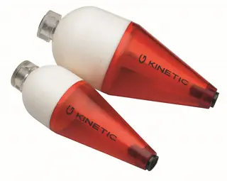 Kinetic Super Plug 2-pack R&#246;d/Vit, fl&#246;te