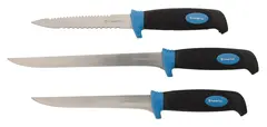 Kinetic SS Filleting Knife Set Knivset för att ta vara på fångsten