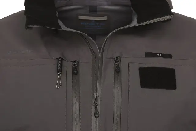 Kinetic X5 Jacket Carbon stone S Vadarjacka framtagen for Sportfiskare 
