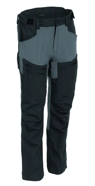 Kinetic Mid-Flex Pant Grey/Black M Allsidig hybridbyxa till friluftsliv 