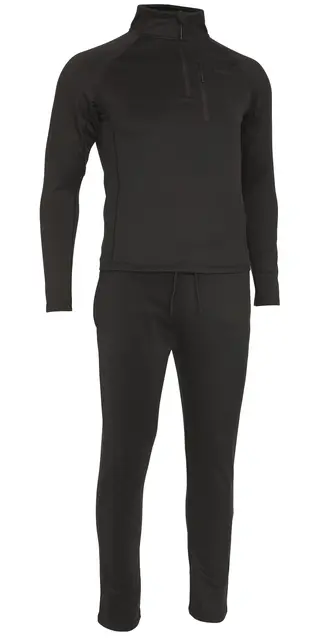 Kinetic Mid Layer Set Black S Mångsidigt och tjockare mellanlagerset 