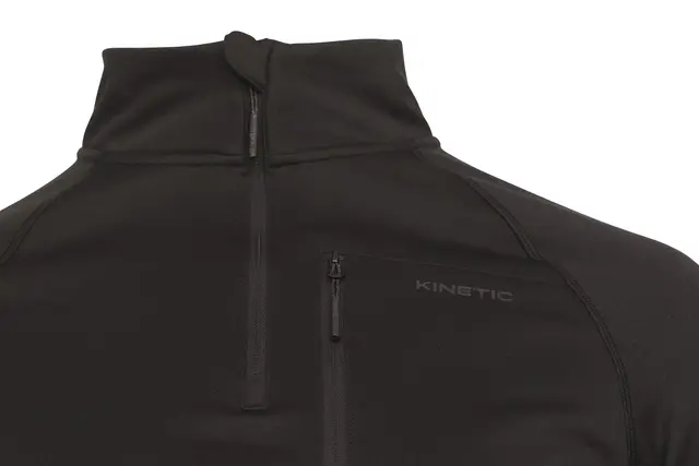Kinetic Mid Layer Set Black S Mångsidigt och tjockare mellanlagerset 