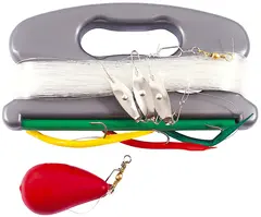 Kinetic Devilfish fiskeharpa 3st gummimask + 3 blanka drag