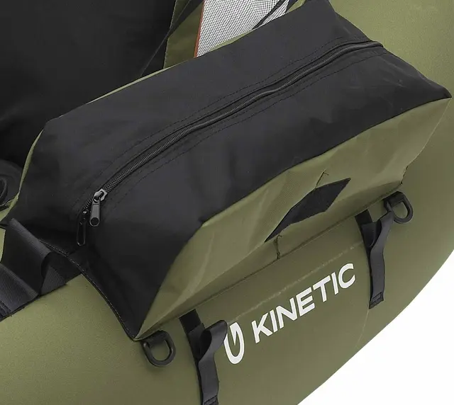Kinetic Fish Hunter Belly Boat Paket Paket med flytring, simfötter och pump 