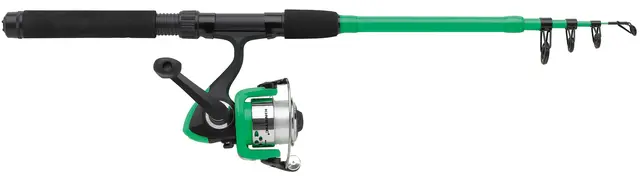 Lille Viking Go Fish Combo Grön Tele, 5'6" , 4-20g - haspelrulle 